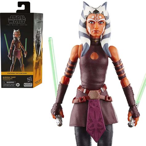 ahsoka tano figure black series|ahsoka clone wars action figure.